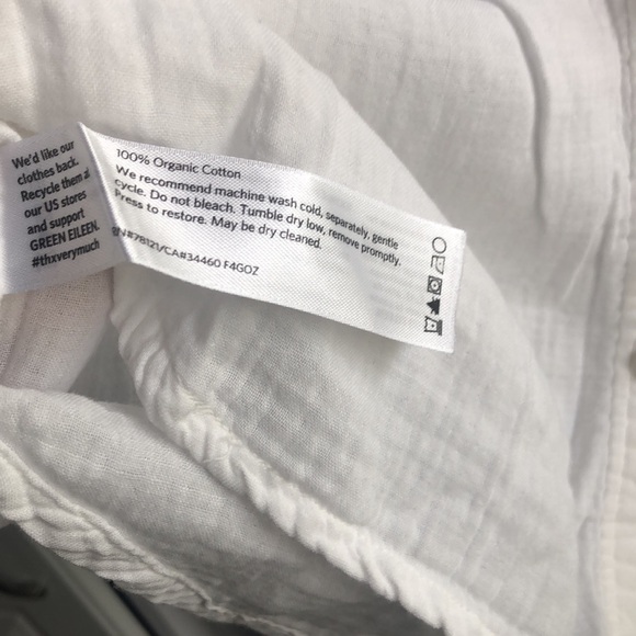 Eileen Fisher Cotton Gauze Button Down - Picture 5 of 11